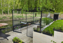 Rulouri inchidere terasa Topoloveni Inchidere Terasa Topoloveni - Arges