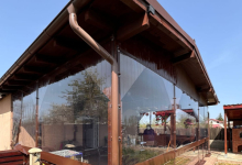 Rulouri inchidere terasa Topoloveni Inchidere Terasa Topoloveni - Arges