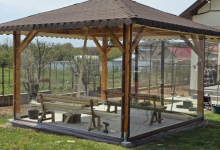 Rulouri inchidere terasa Dedulesti Inchidere Terasa - Dedulesti